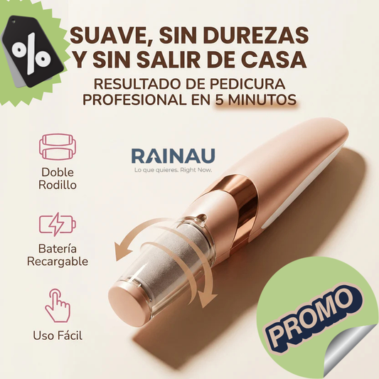 Removedor Durezas y  Callos Eléctrico  Recargable